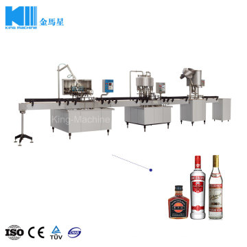 Automatic 2 in 1 Wine Bottle Filling Machine